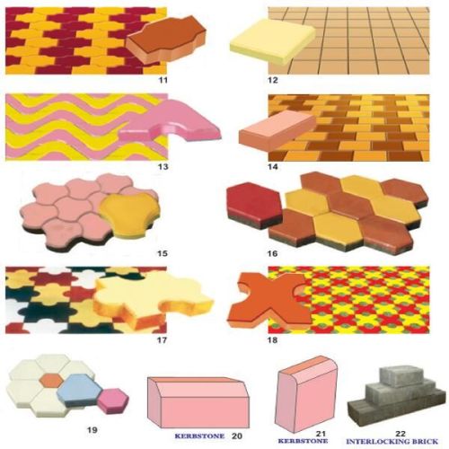 Interlocking Paver Block Mould