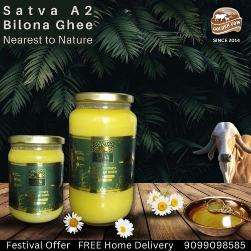 A2 Gir Cow Bilona Ghee, Color : YELLOWISH