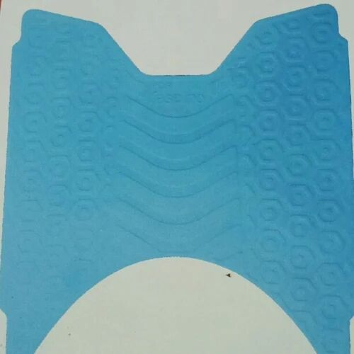 Blue Scooter Floor Mat