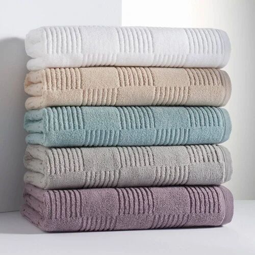 Cotton Terry Towel, Pattern : Plain, Printed