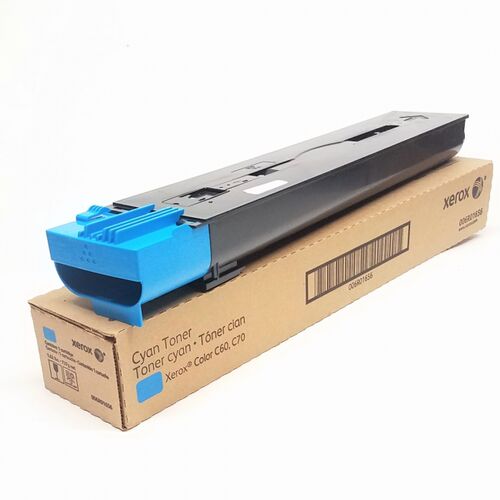 Cyan(Ink) Xerox C60 Cyan Toner Cartridge, Packaging Type : Box