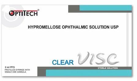 USP Optitech Hypromellose Ophthalmic Solution, Bottle Size : 2 Ml