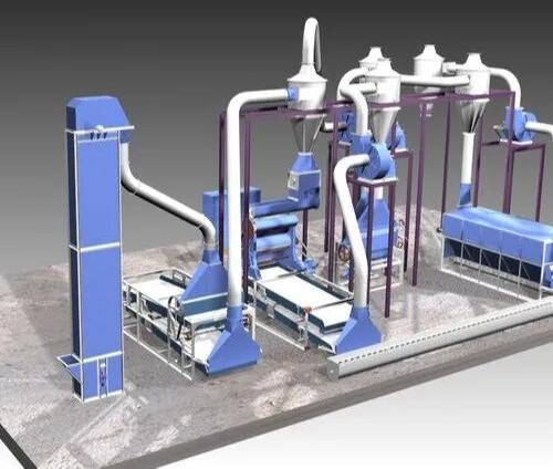 Semi-Automatic Groundnut Decorticator