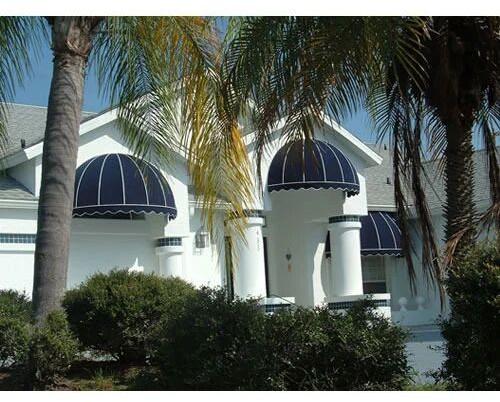 PVC Dome Awning, For Hotels, Color : Dark Blue