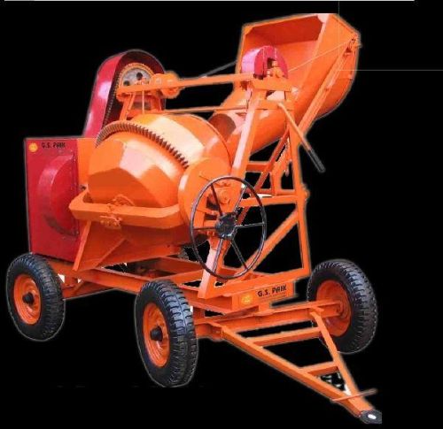 Engine Hopper Concrete Mixer Machine