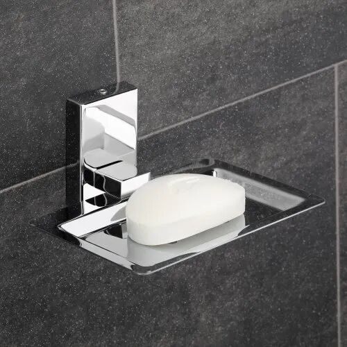 Stainless Steel Soap Holders, Color : Silver