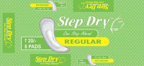 Step Dry Regular Without Wings Sanitary Pads