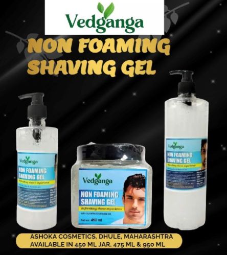 Vedganga Shaving Gel, Packaging Type : Jar, Plastic Tube