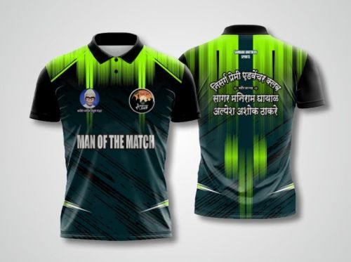 Printed Polyester Mens Sports T Shirts, Sleeve Type : Half Sleeves