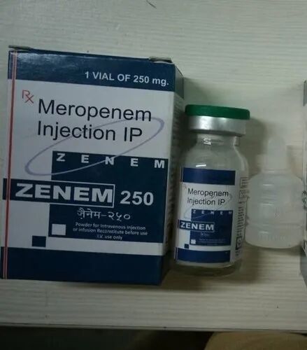 Meropenem Injection, Packaging Type : Vial