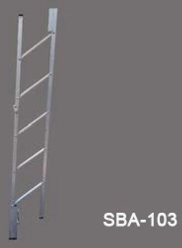 ALUMUNIUM Aluminium Collapsible Ladder, Color : SILVER