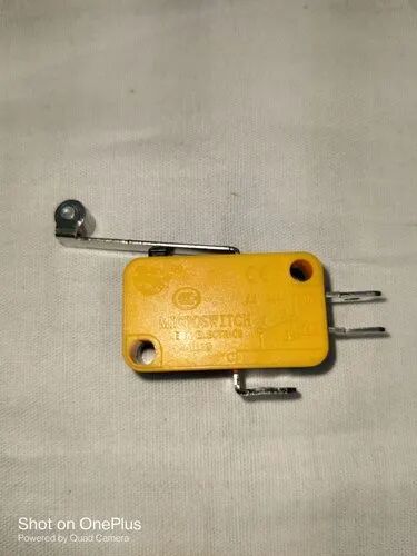 Micro Limit Switch, For Automotive, Industrial, Medical, Home Appliances, Communication, Rated Voltage : 240 VAC