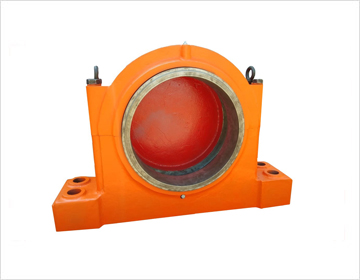 Paint Coating Mild Steel SDG Series Bearing Housing, For Industrial Use, Color : Orange