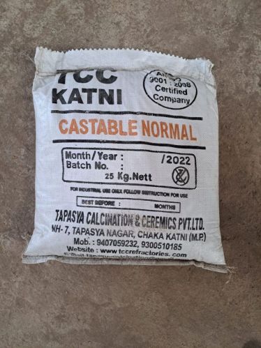 Grey Powder Tcc Normal Castable Cement, For Industrial, Grade : Superior