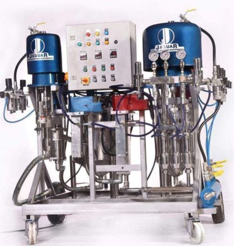 Jaguar 300-400kg Pneumatic Plural Component Spray Machine, For Industrial, Automatic Grade : Manual