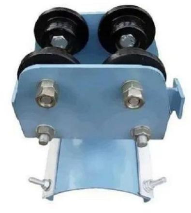 Blue Metal Electric Cable Trolley