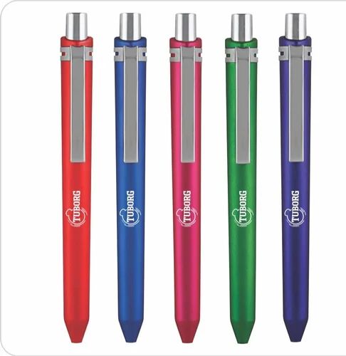 Blue Trimax Metalic Ball Pen