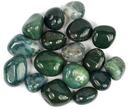 Moss Agate Tumble Stone