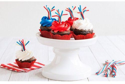 Firework Cupcakes