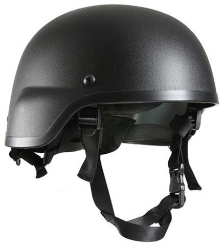 Round ABS Bullet Proof Helmet, Pattern : Plain