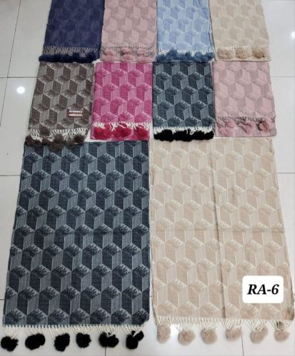 Printed Cashmere Stoles, Size : Medium