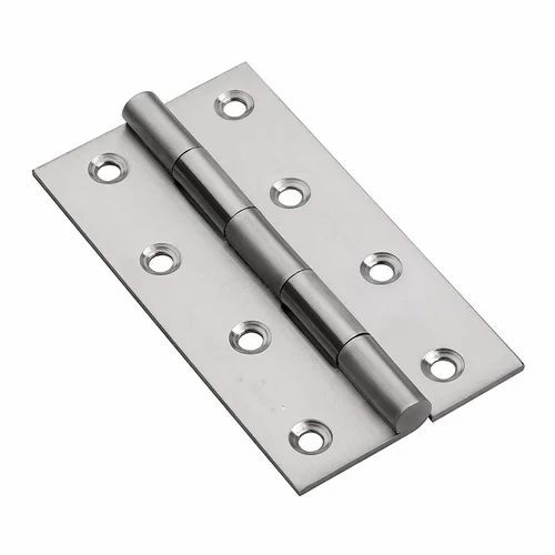 Vulcan Polished Stainless Steel Hinges, Color : Silver