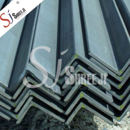 Non Poilshed Shree Ji Steel Angle Iron, For Construction, Marine Applications, Water Treatment Plant