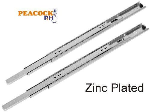 Zinc Plated Ball Bearing Drawer Slide, Width : 45 Mm