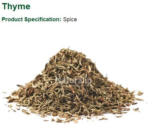 Raw Natural Thyme, For Cooking, Spices, Food Medicine, Cosmetics, Form : Granules