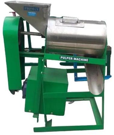 Promax Semi Automatic Mango Pulper Machine, Voltage : 220 VAC