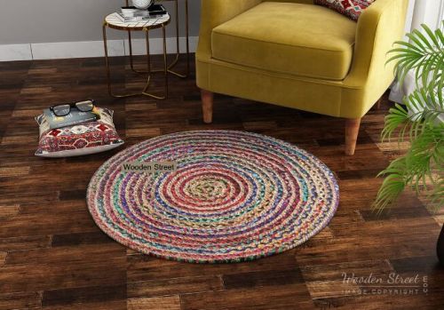 Jute Braided Round Rug