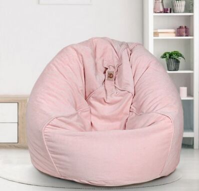 Velvet Bean Bag Cover With Beans, Size : XXL