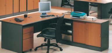 PLPB Office Table, Color : Brown