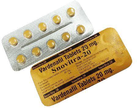 Snovitra 20 Mg Tablets (Vardenafil 20mg)