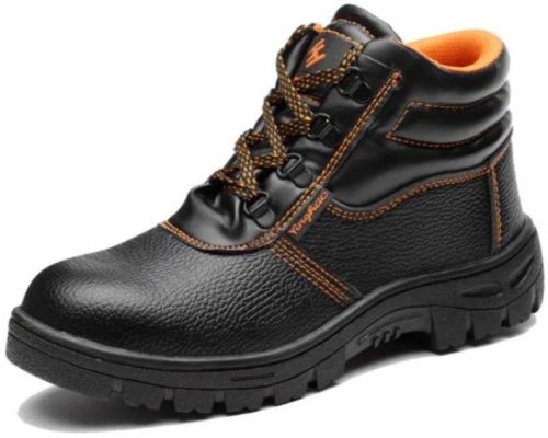 Plain Safety Work Shoes Leather Anti-Puncture, Gender : Female, Male
