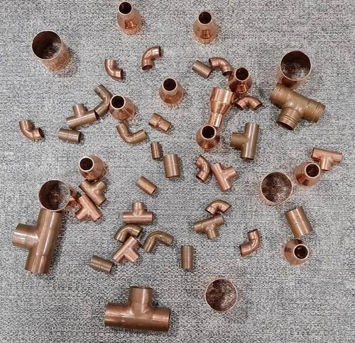 Polished Copper Pipe Fittings