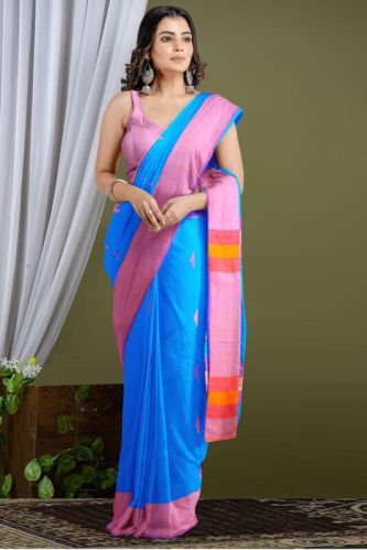 Unstitched Party Wear Handloom Saree