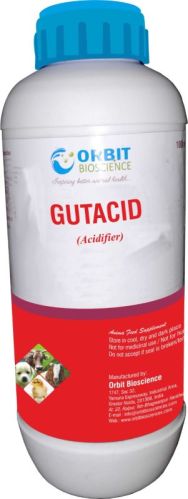 Brown Medicine Gutacid Bio Culture, For Animal Feed, Packaging Type : Bottle