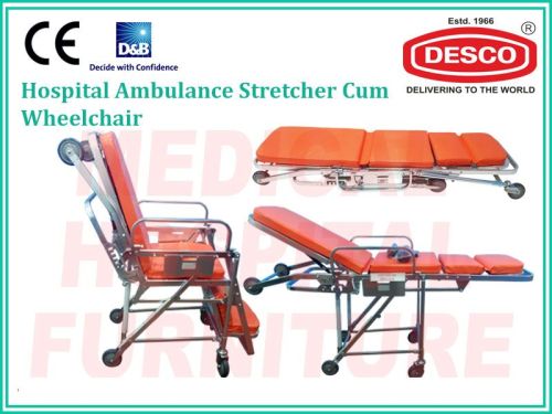 AMBULANCE STRETCHER CUM WHEELCHAIRS