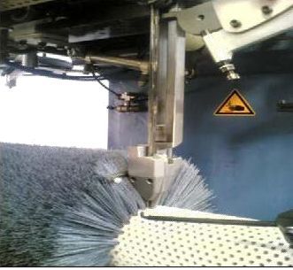 Ceramic Brush Roller, For Industrial, Pattern : Plain