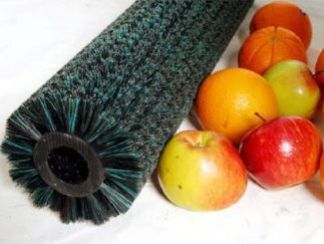 Polished Fruit Cleaning Brush Roller