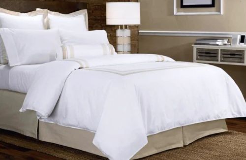 White Aerocom Rectangular Plain Hotel Mattress