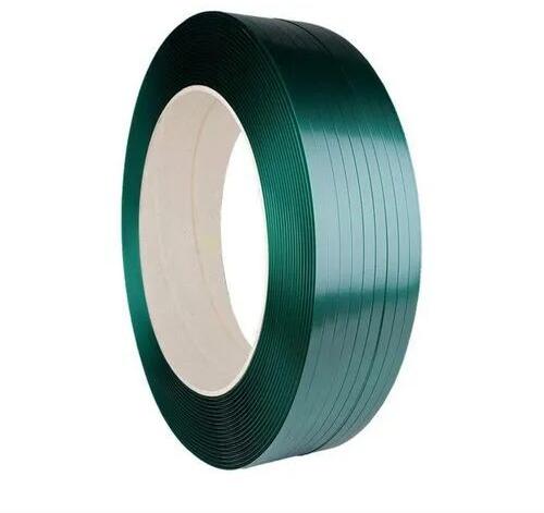 Emboss Reprocessed PET Strap, Color : Dark Green