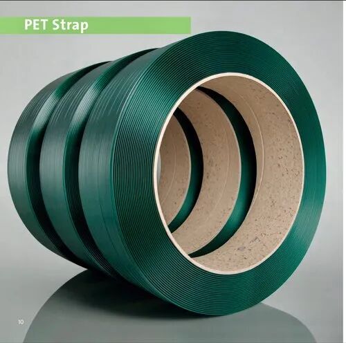 Reprocessed PET Strap, Color : Dark Green