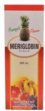 Meriglobin Ayurvedic General Health Tonic, For Personal, Form : Syrup