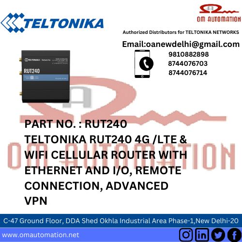 Teltonika Rut240 4g/lte Wifi Industrial Cellular Router