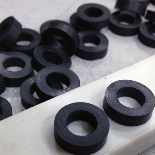 Viton Rubber, For High Temperature Resistance, Color : Black