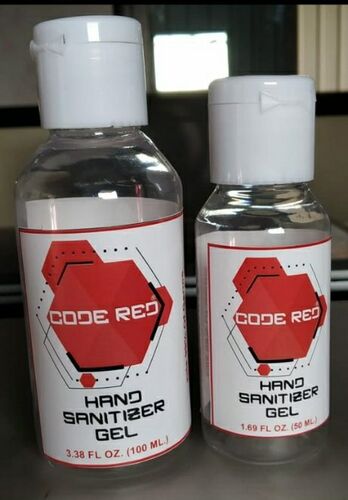 Code Red Disinfectant Hand Sanitizer, Packaging Size : 100 ML