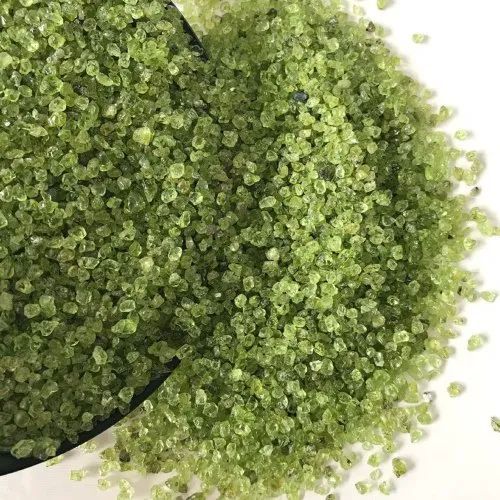 Green Peridot Stone Gemstone Chips, For Bracelet, Earring, Necklace, Packaging Type : Poly Bag
