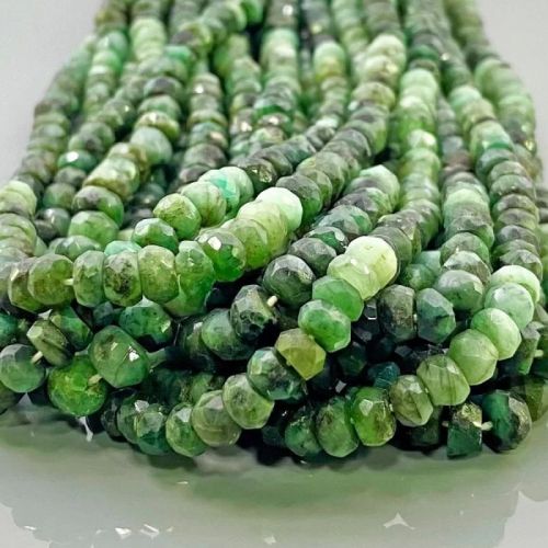 Faceted Polished Rondelle Shape Gemstone Beads For Garments Decoration, Clothing, Jewelry, Garments Shoes